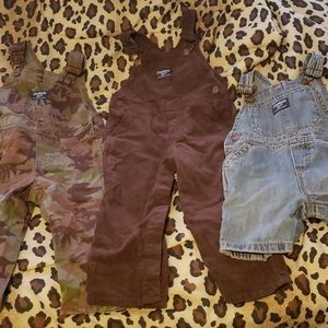 18 month oshkosh overall bundle